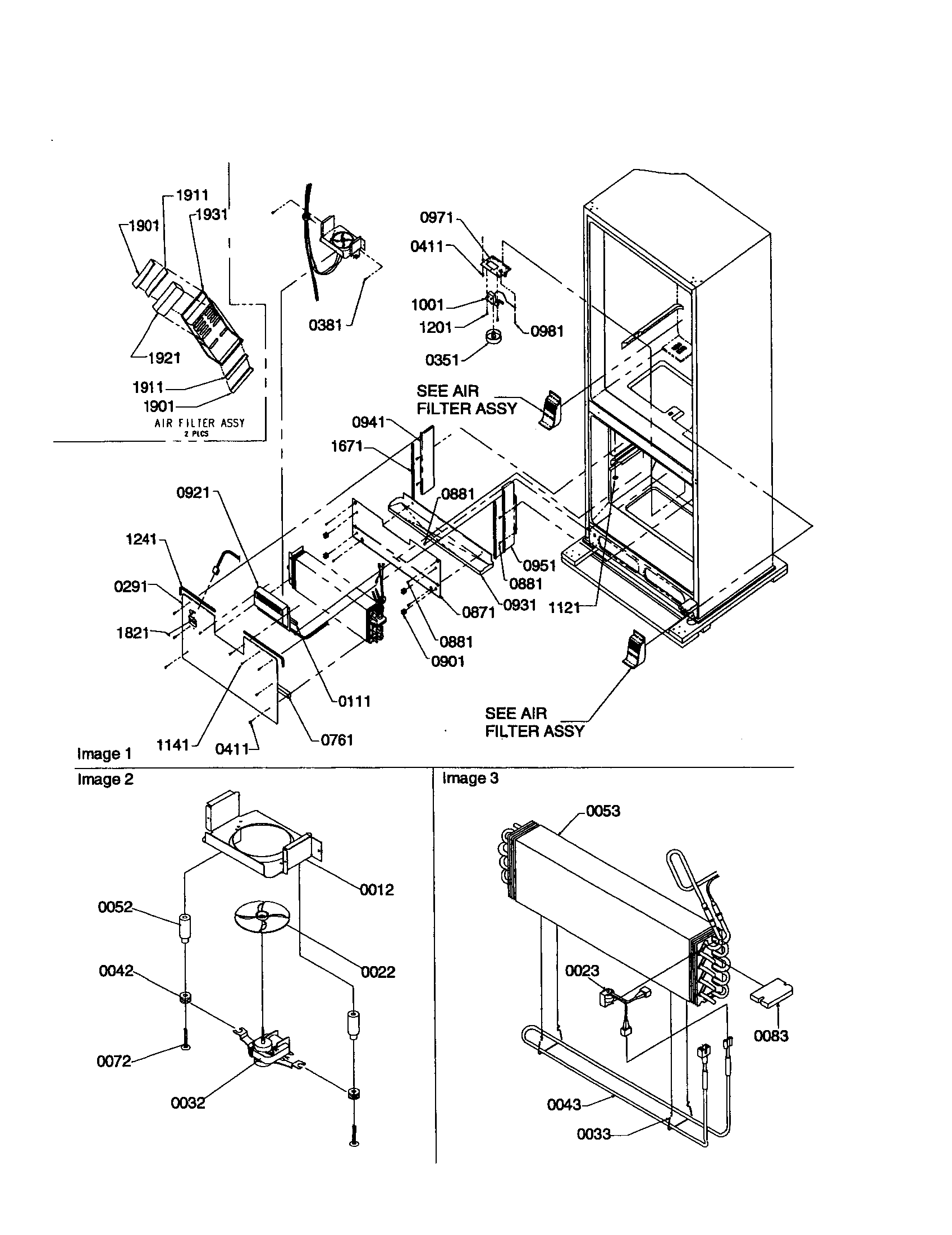 Evaporator area