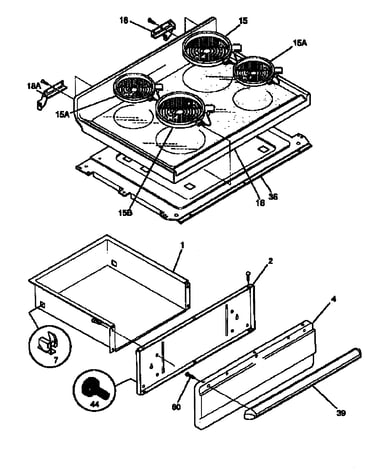 Top/drawer