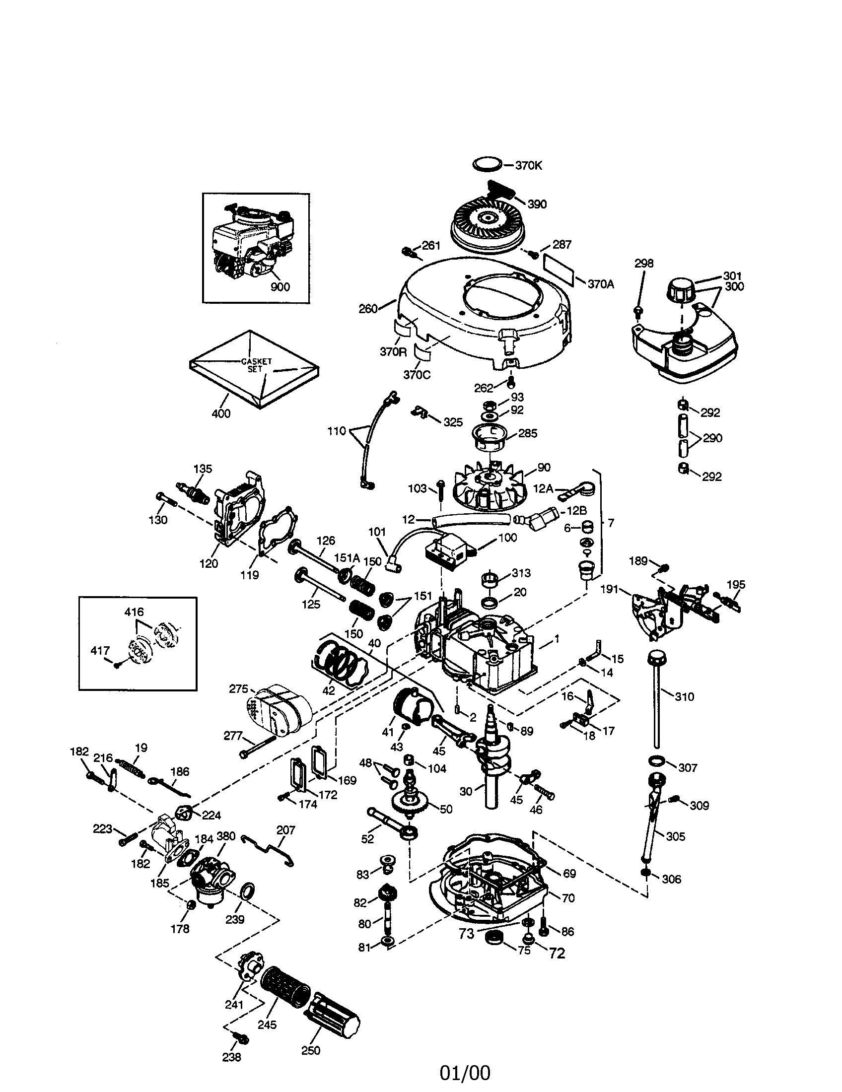 CRAFTSMAN 4-CYCLE ENGINE