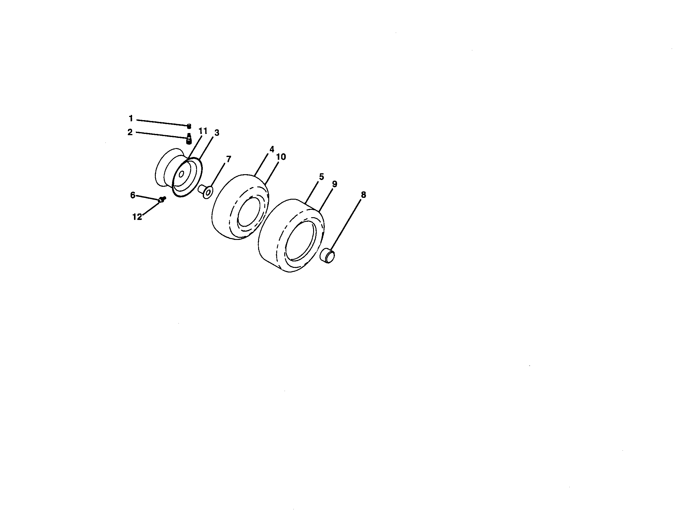 Wheels and tires