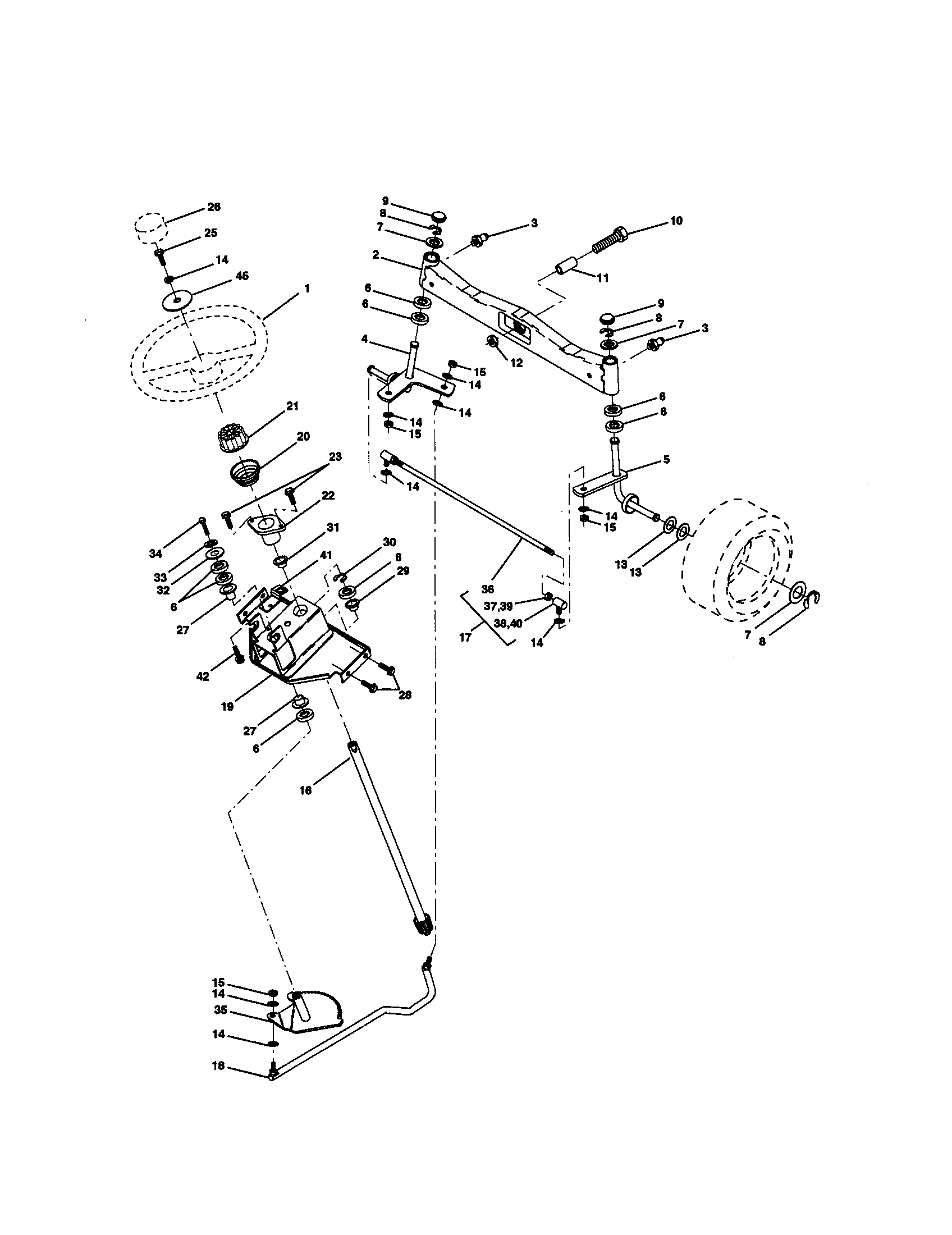 Steering assembly