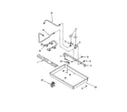 KitchenAid KGCR055GBL1 burner box/gas valves/switches diagram