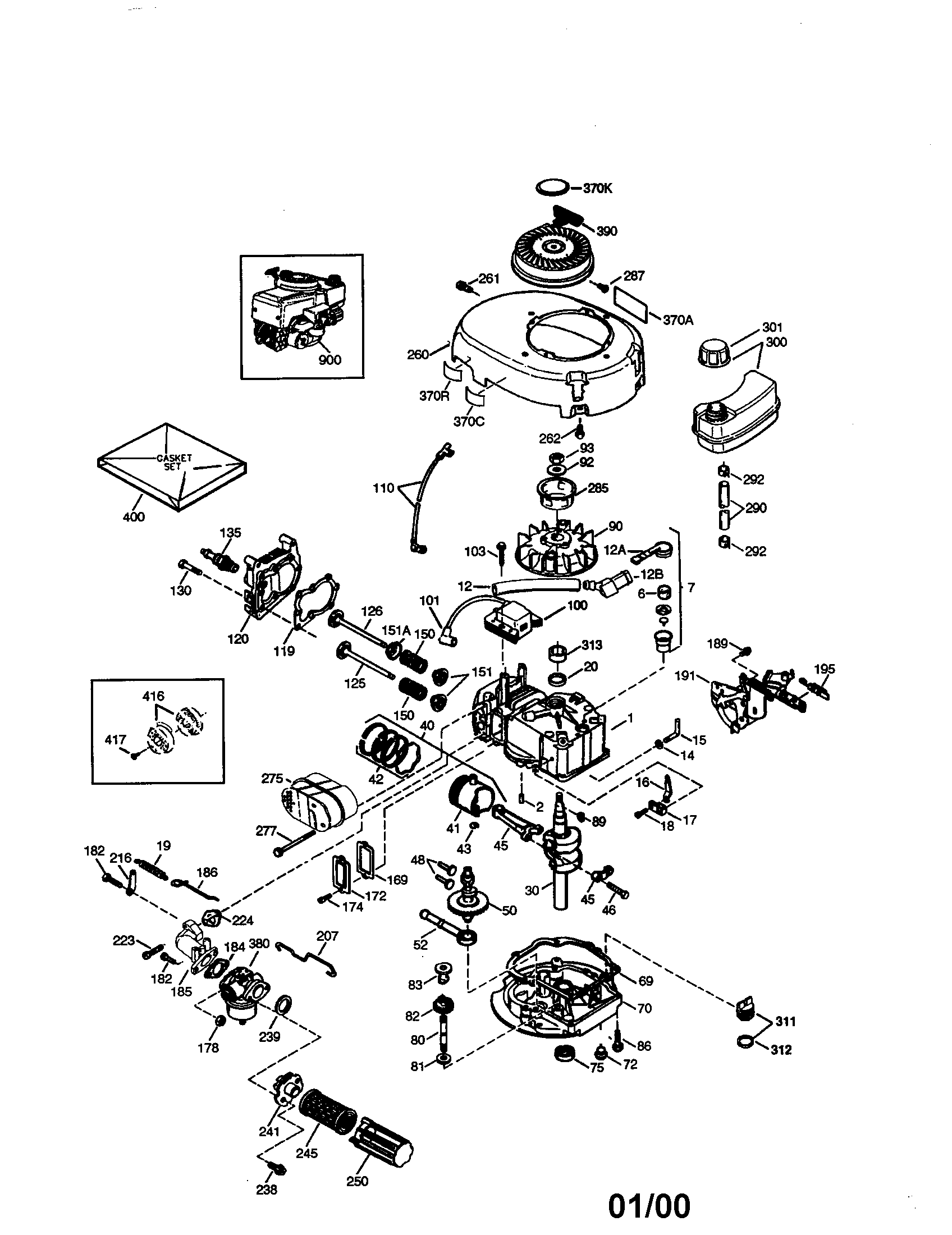 Craftsman 4-cycle engine
