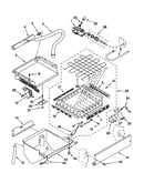 Evaporator/ice cutter grid