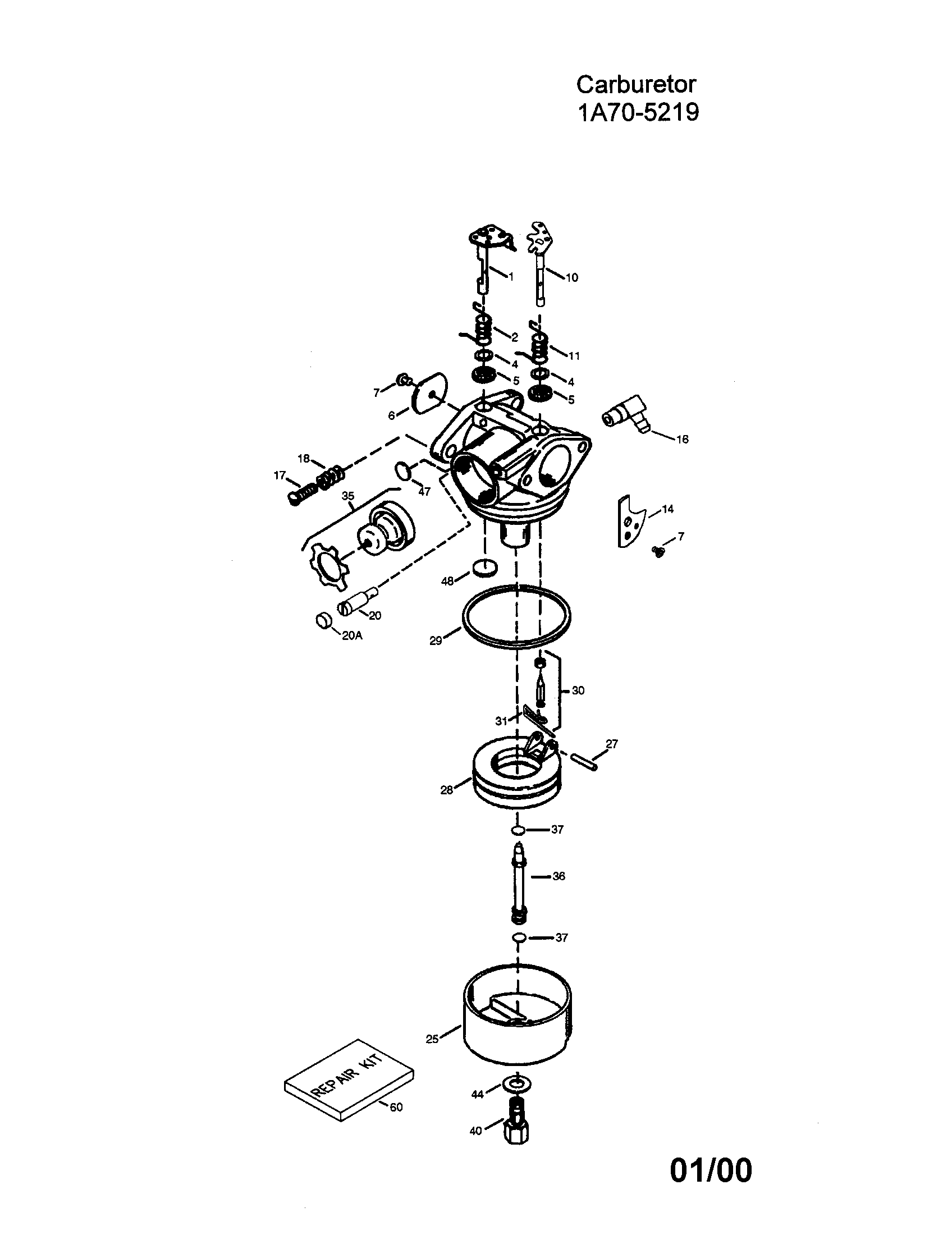 CARBURETOR 640276