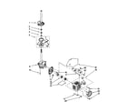 Kenmore 11026294694 brake/clutch/gearcase/motor/pump diagram