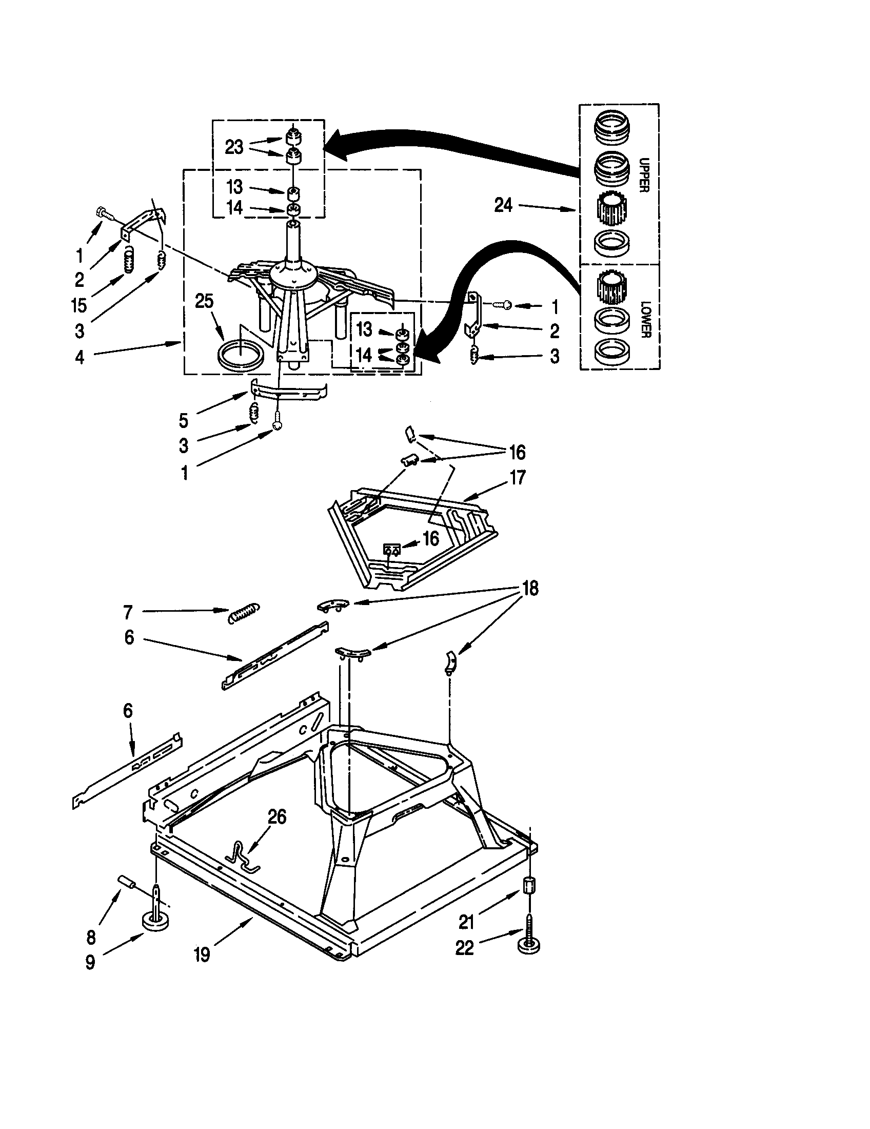 Machine base