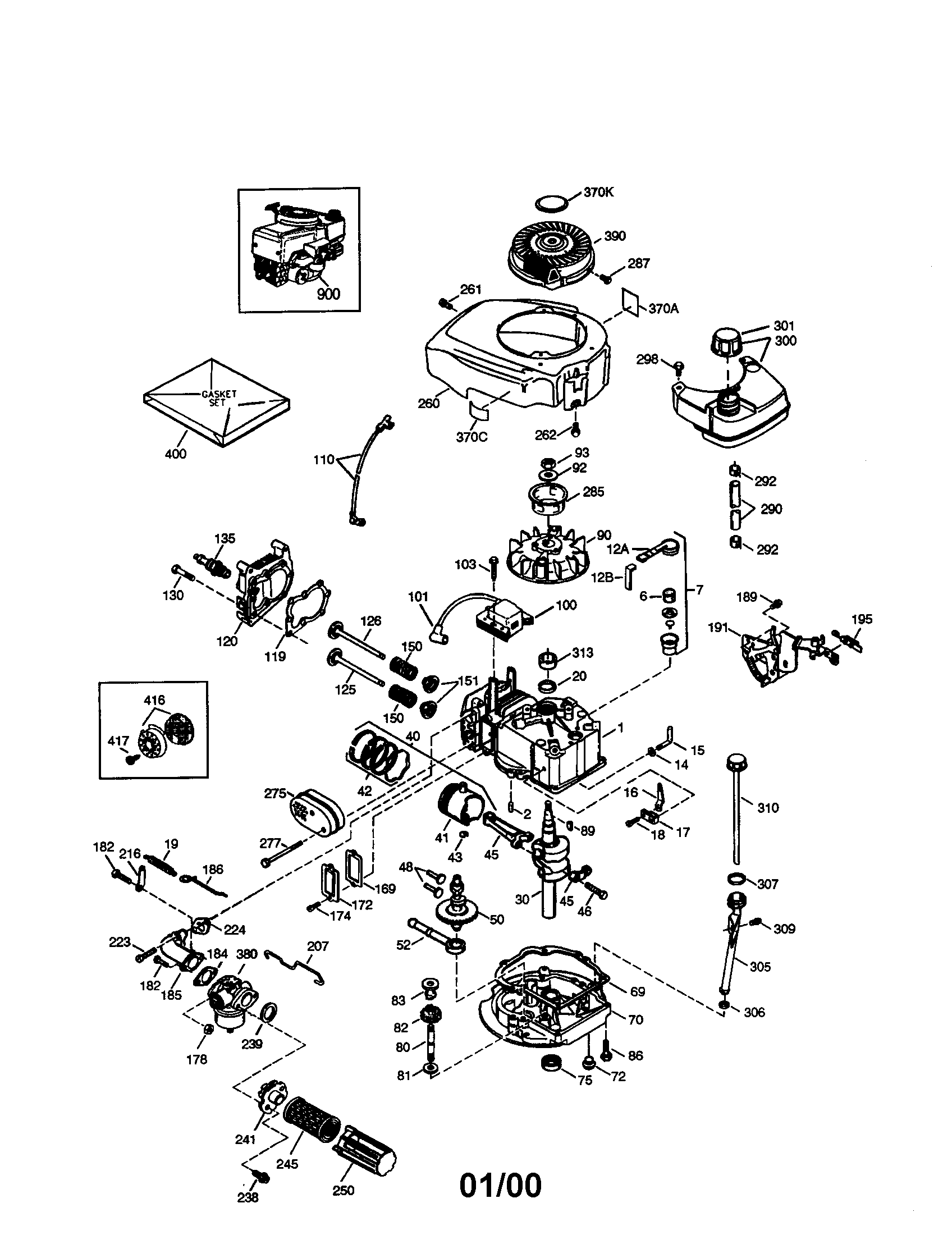 Craftsman 4-cycle engine