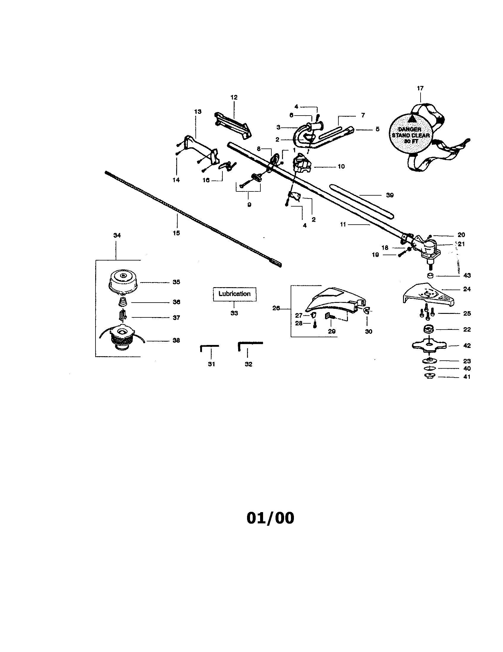 "T" HANDLE ASSEMBLY