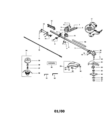 "t" handle assembly