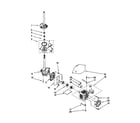 Kenmore 11020092992 brake/clutch/gearcase/motor/pump diagram
