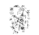 Craftsman 143005006 engine diagram