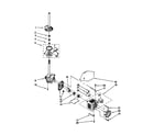 Kenmore 11020922990 brake/clutch/gearcase/motor/pump diagram