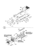 Ice bucket auger/ice maker