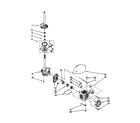 Kenmore 11020957991 brake/clutch/gearcase/motor/pump diagram
