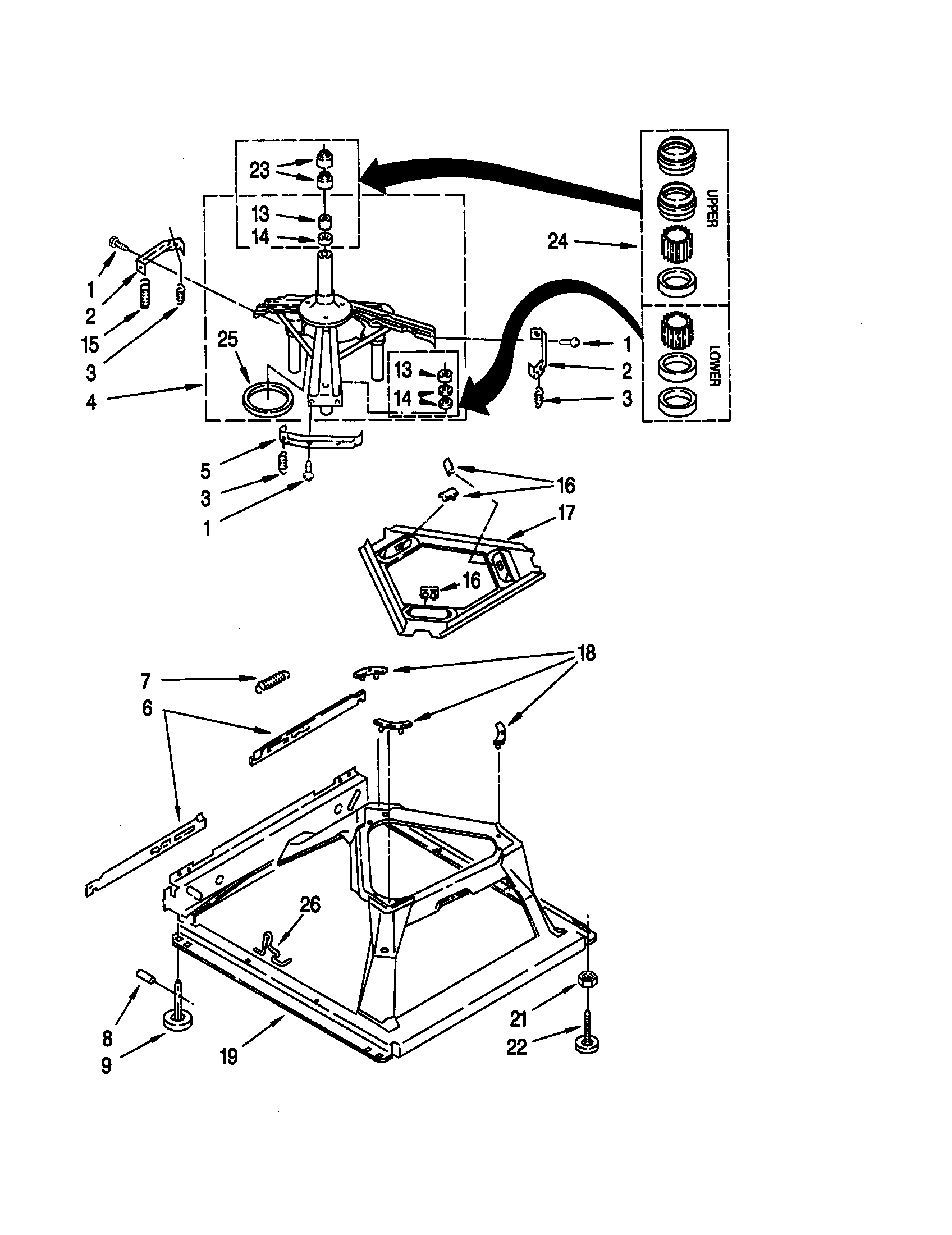 Machine base
