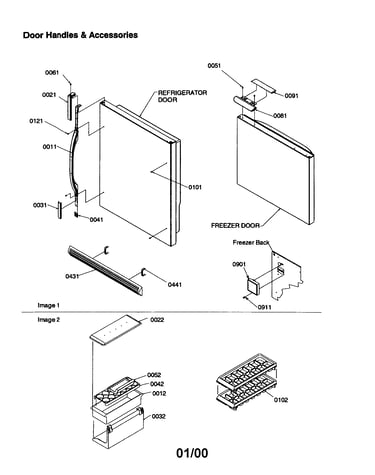 Door handles and accessories