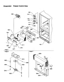 Evaporator/freezer control assy.