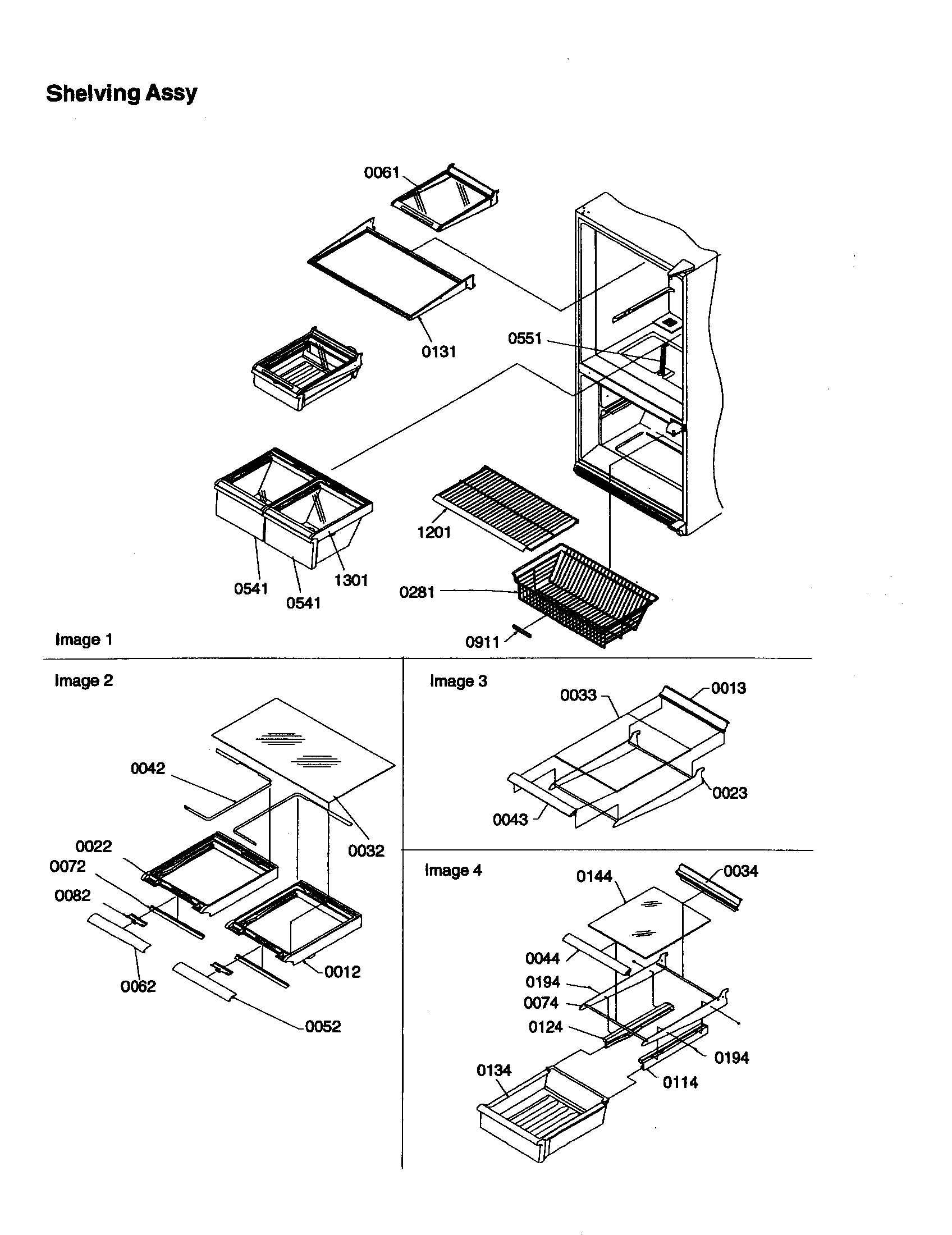 SHELVING ASSEMBLY