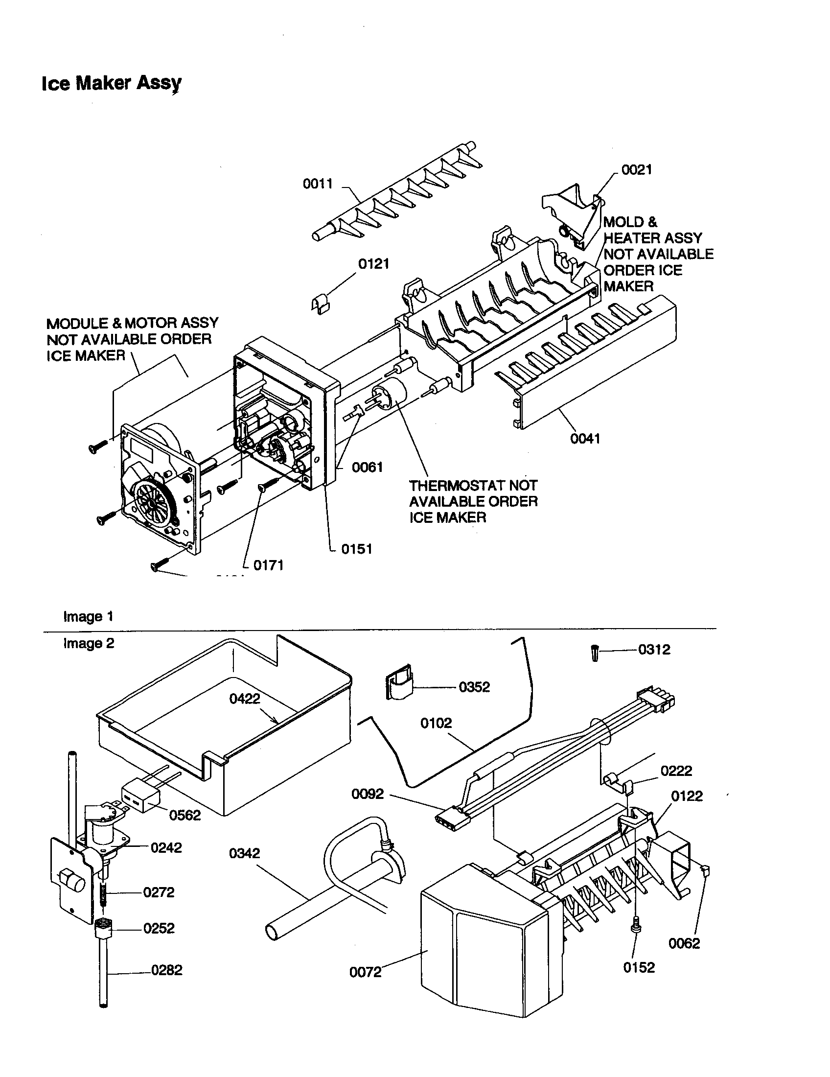 ICE MAKER ASSEMBLY