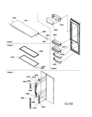 Refrigerator door