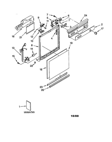 Frame and console