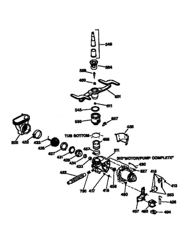 Motor-pump
