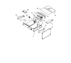 Whirlpool GMC275PDS3 top venting diagram