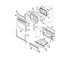Maytag MER5570ACW door/drawer diagram