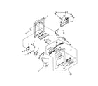 Kenmore Elite 10650582001 dispenser front diagram