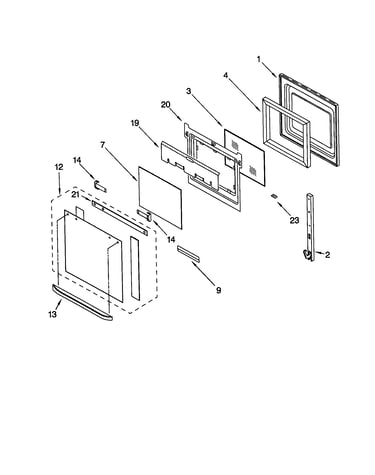 Oven door