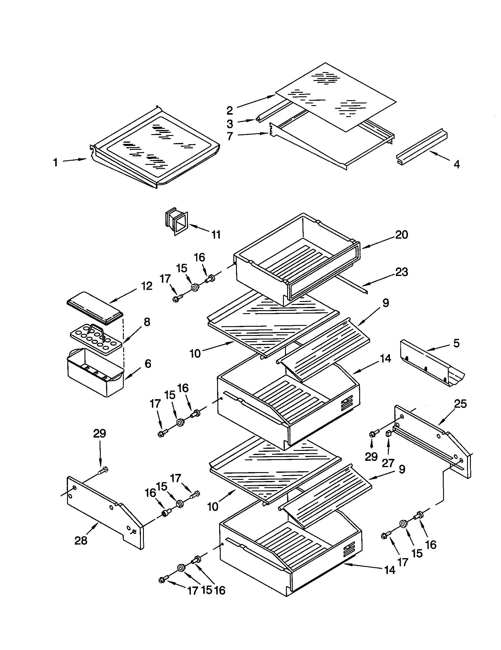 REFRIGERATOR SHELF