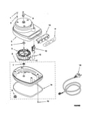 Motor and housing