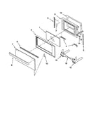 Microwave door