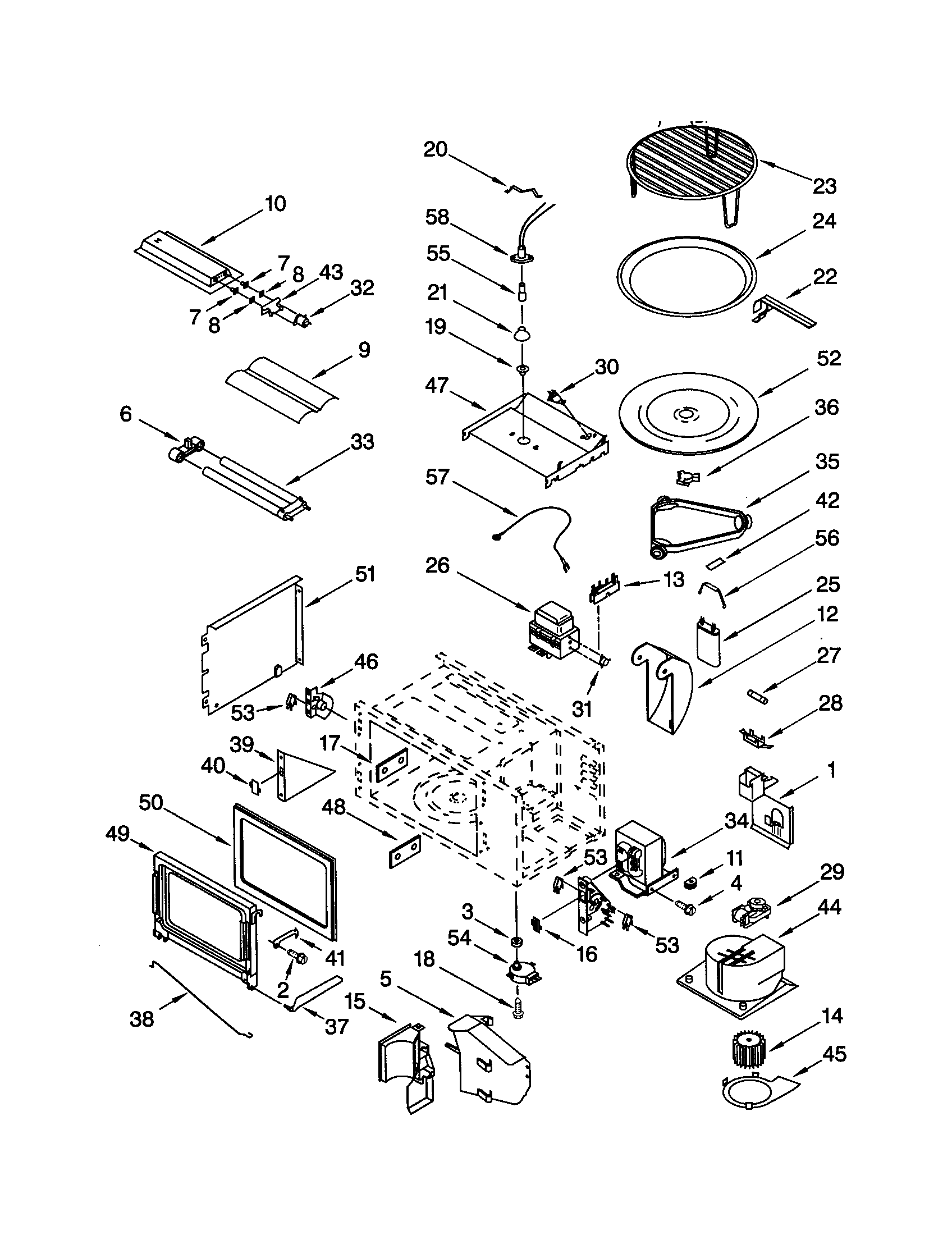 Cabinet and stirrer