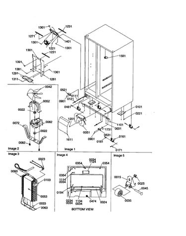 Drain/rollers/evap assy