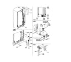 Amana SGD26VL-P1315208WL cabinet back diagram