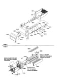 Ice bucket auger/icemaker