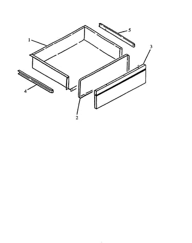 Storage drawer assembly