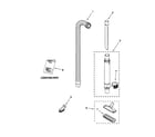 Kenmore 11630612000 hose and attachment diagram