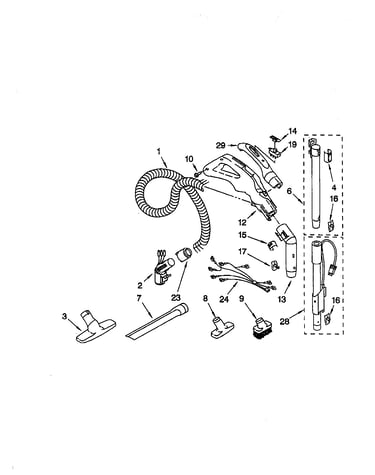 Hose and attachments