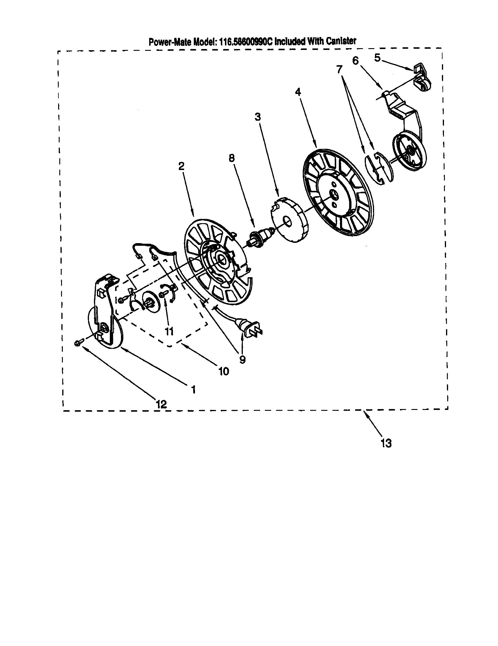 Power cord reel