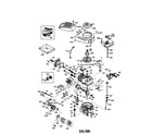 Craftsman 143016700 4-cycle engine diagram