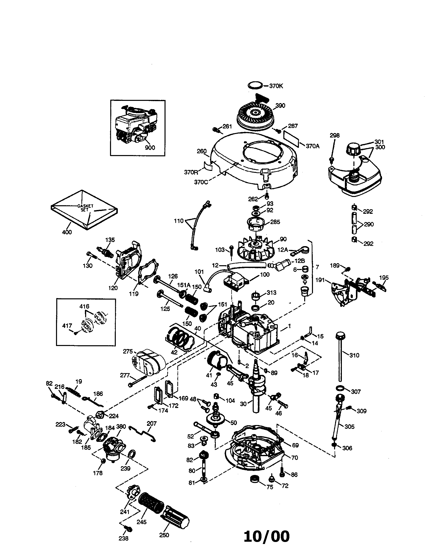 4-cycle engine