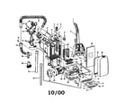 Hoover U5420-900 main body assembly diagram