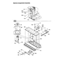Amana BC21VW-P1325004WW machine compartment assembly diagram