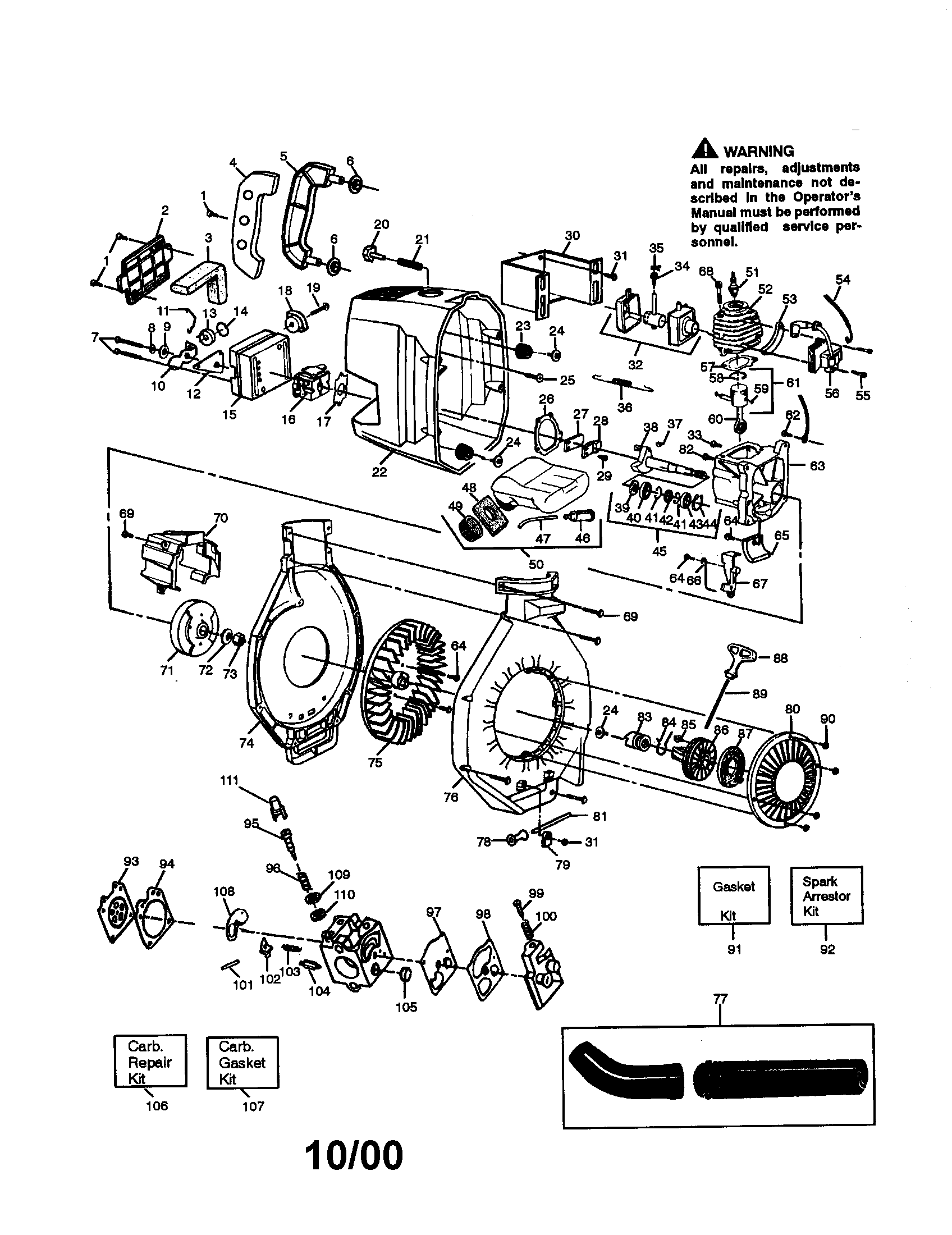 WEED EATER ASSEMBLY