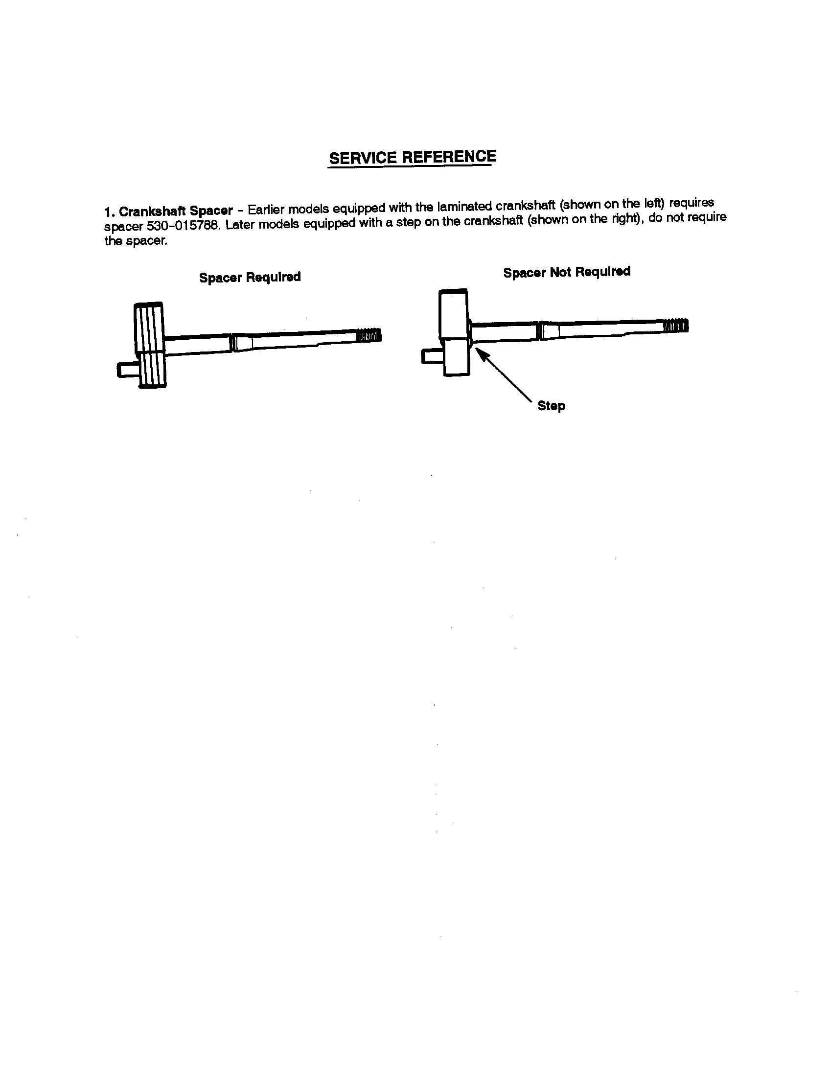 CRANKSHAFT SPACER