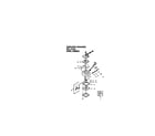 Poulan 452 carburetor (wt-141a) 530-069644 diagram