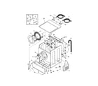 Kenmore 41741142000 panels/hoses diagram